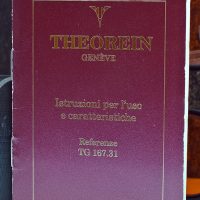 Theorein Crono Saltarello Istruzioni