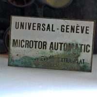 Universal Geneve Cartello Vetrina