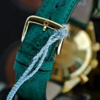 Omega Speedmaster date gold