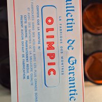 Olimpic Garanzia orologio