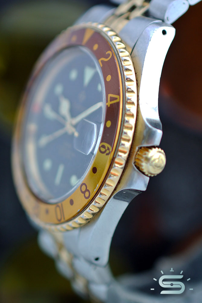 Zodiac GMT Quartz Root Beer